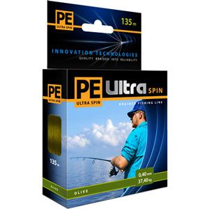 �������� ���� PE ULTRA SPIN Olive 0,20mm 135m