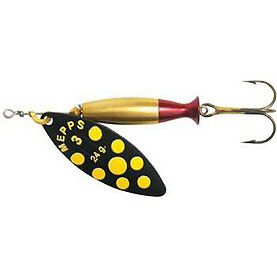 ������ Mepps AGLIA LONG HEAVY �2 BLACK/YELLOW 16�