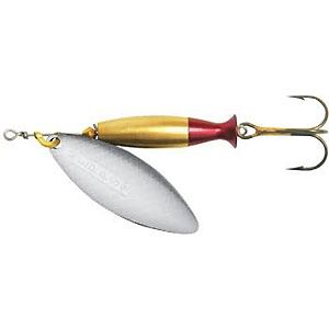 ������ Mepps AGLIA LONG HEAVY �2 SILVER SILVER/RED 16�