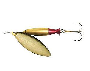 ������ Mepps AGLIA LONG HEAVY �2 GOLD GOLD/RED 16�