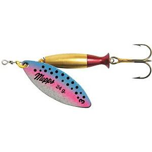 ������ Mepps AGLIA LONG HEAVY �2 RAINBO/SILVER 16�
