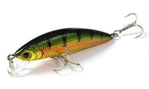 ������ Lucky Craft Humpback Minnow 50SP / 884 Aurora Gold Northern Perch